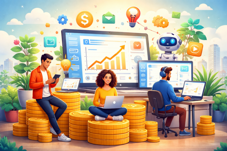 Create Wealth 24x7 image for Mindset of Business