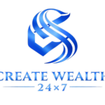 Create Wealth 24x7 Logo