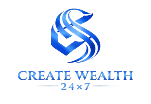 Create Wealth 24x7 Logo